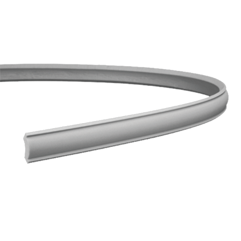 Плинтус потолочный без орнамента Гибкий 1.50.123F в Казани