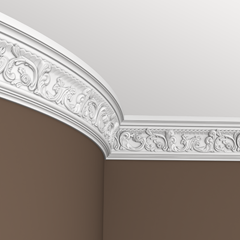 потолочный плинтус с орнаментом 1.50.124 в Казани