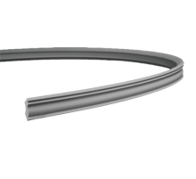 Плинтус потолочный без орнамента Гибкий 1.50.130F в Казани