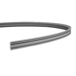 Плинтус потолочный без орнамента Гибкий 1.50.130F в Казани