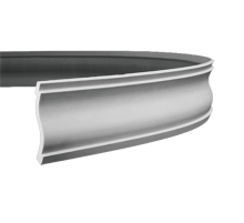 Плинтус потолочный без орнамента Гибкий 1.50.131F в Казани