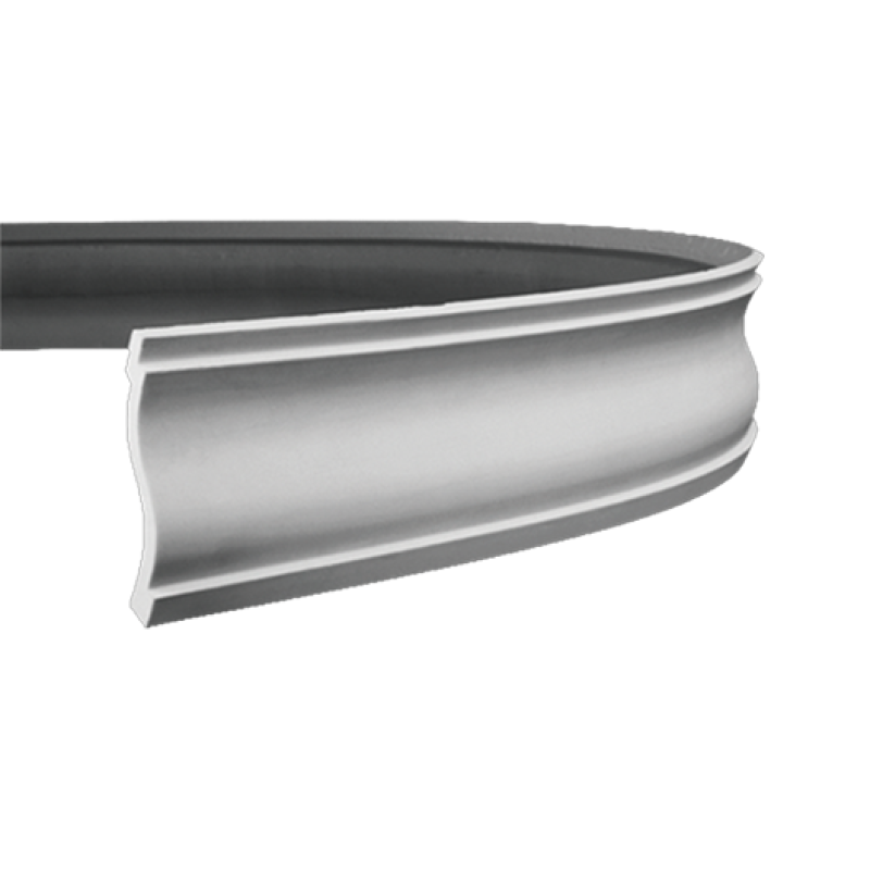 Плинтус потолочный без орнамента Гибкий 1.50.131F в Казани