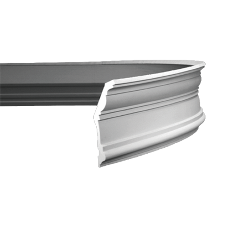 Плинтус потолочный без орнамента Гибкий 1.50.132F в Казани