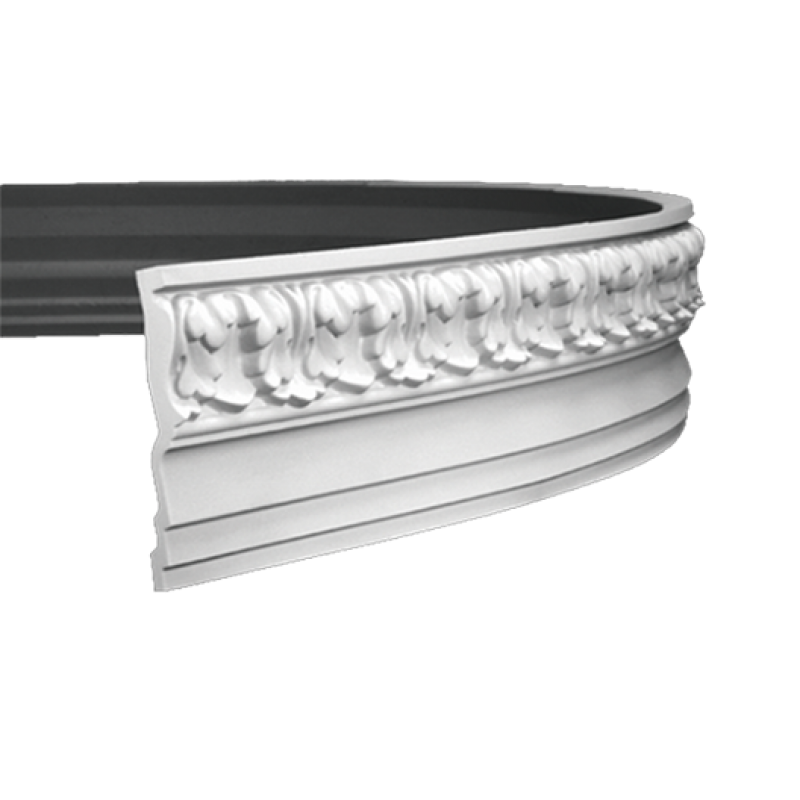 потолочный плинтус с орнаментом Гибкий 1.50.136F в Казани