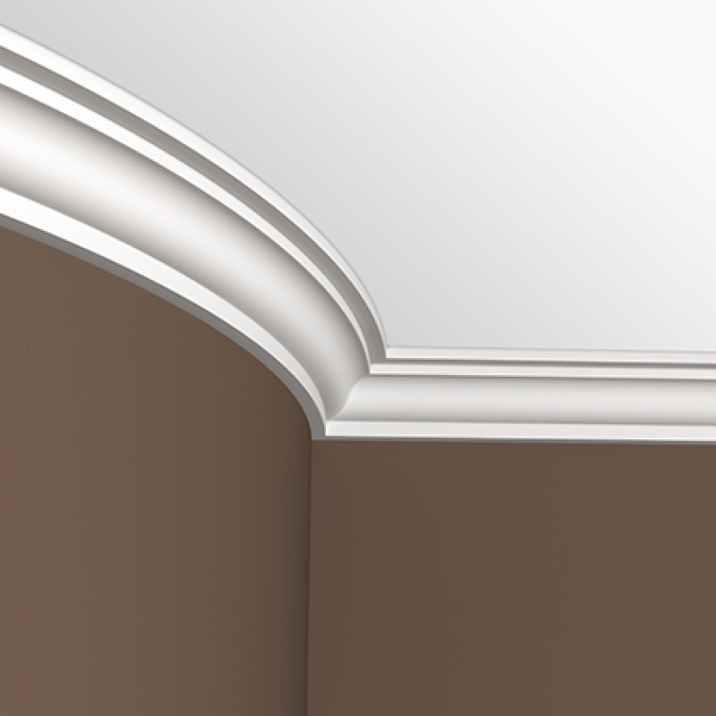 Плинтус потолочный без орнамента 1.50.143 в Казани