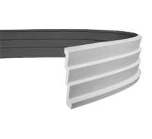 Плинтус потолочный без орнамента Гибкий 1.50.145F в Казани
