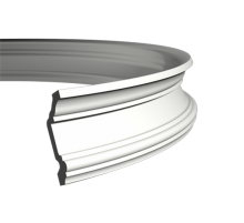 Плинтус потолочный без орнамента Гибкий 1.50.146F в Казани