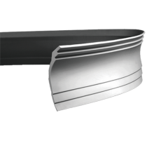 Плинтус потолочный без орнамента Гибкий 1.50.147F в Казани