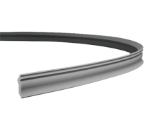 Плинтус потолочный без орнамента Гибкий 1.50.150F в Казани