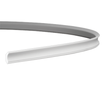 Плинтус потолочный без орнамента 1.50.157 гибкий в Казани