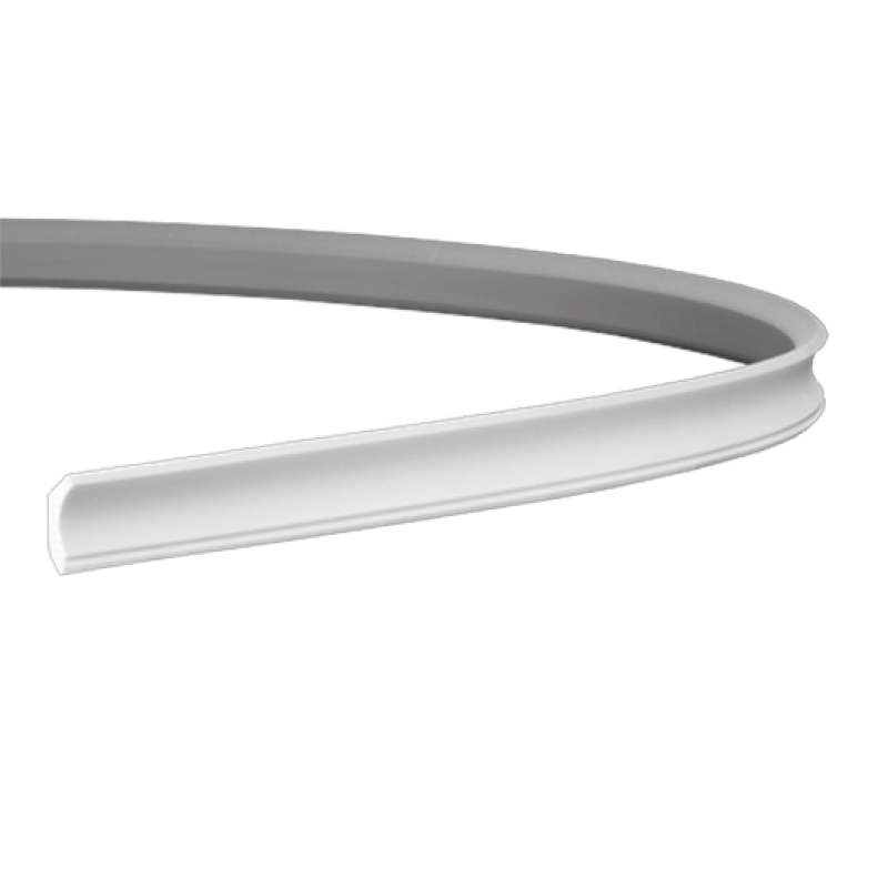 Плинтус потолочный без орнамента 1.50.157 гибкий в Казани