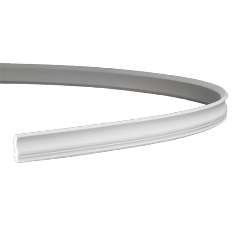 Плинтус потолочный без орнамента 1.50.158 гибкий в Казани