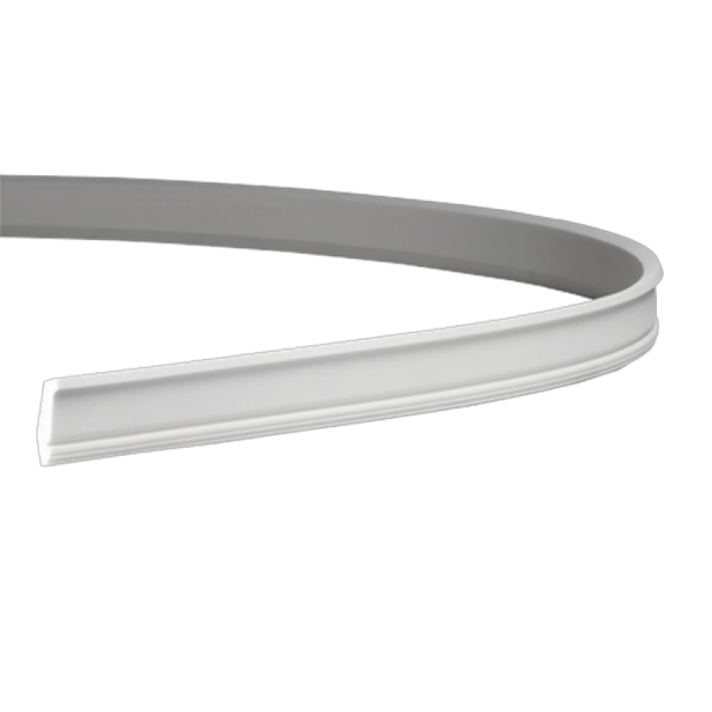 Плинтус потолочный без орнамента 1.50.159 гибкий в Казани