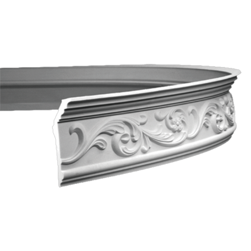 потолочный плинтус с орнаментом Гибкий 1.50.163F в Казани