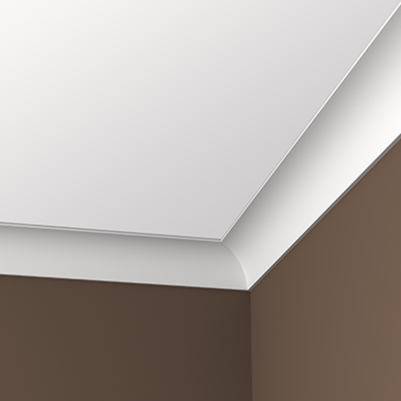 Плинтус потолочный без орнамента 1.50.165 в Казани