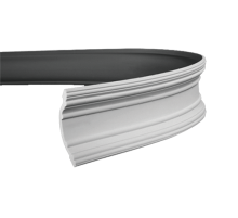 Плинтус потолочный без орнамента Гибкий 1.50.168F в Казани