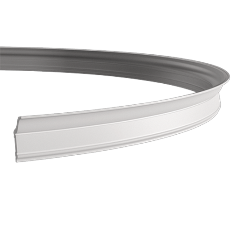 Плинтус потолочный без орнамента Гибкий 1.50.174F в Казани