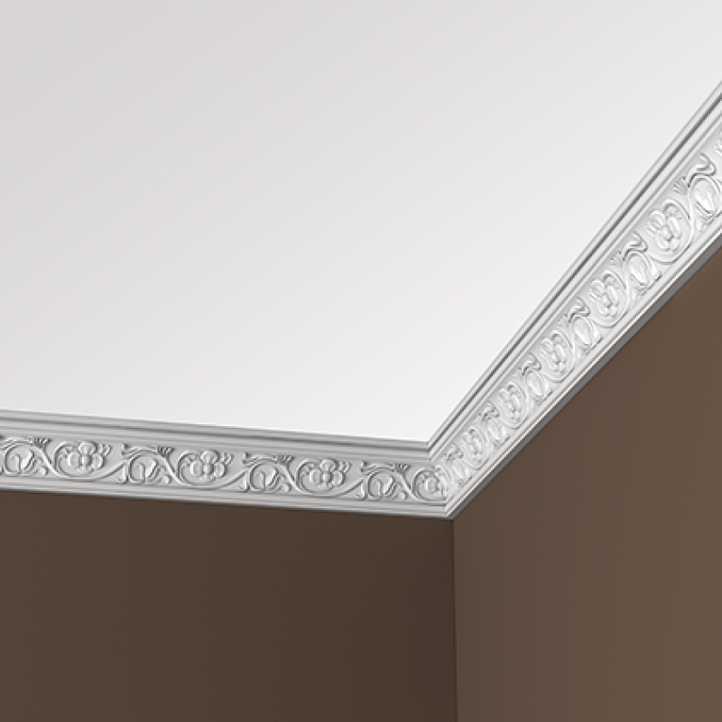 потолочный плинтус с орнаментом 1.50.181 в Казани