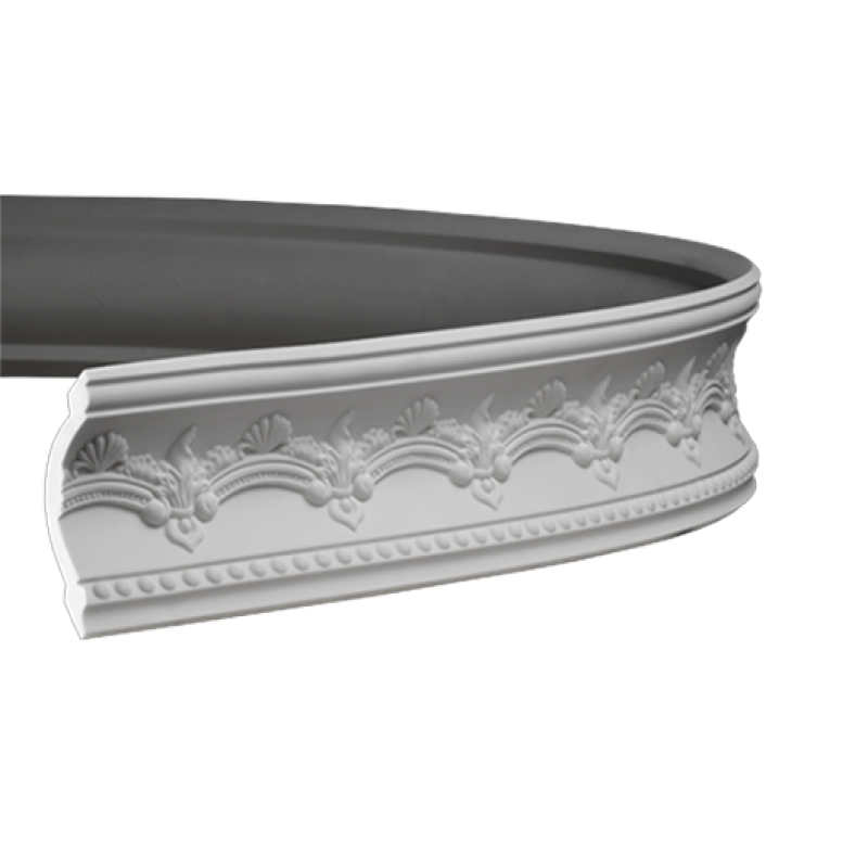 потолочный плинтус с орнаментом 1.50.183 гибкий в Казани