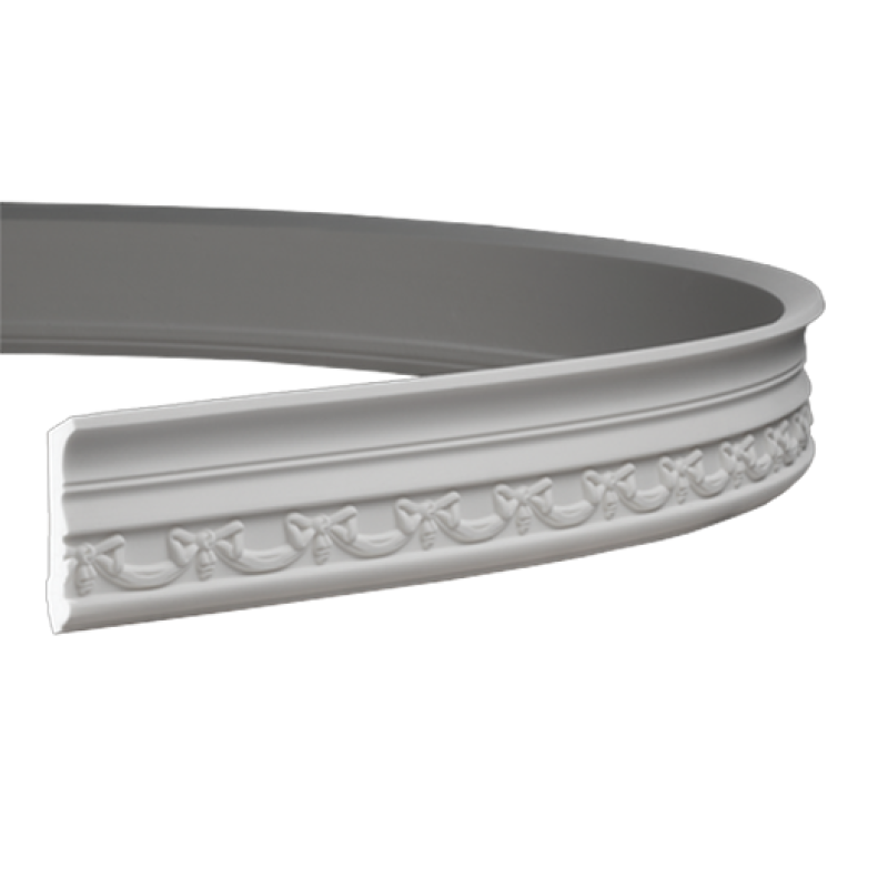 потолочный плинтус с орнаментом 1.50.186 гибкий в Казани