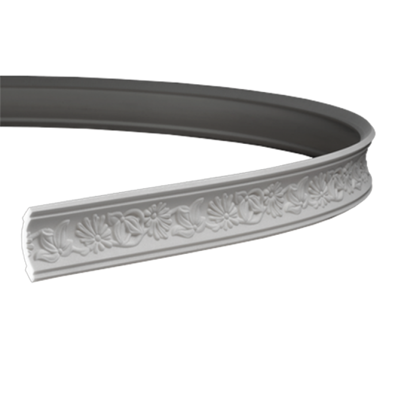 потолочный плинтус с орнаментом 1.50.188 гибкий в Казани