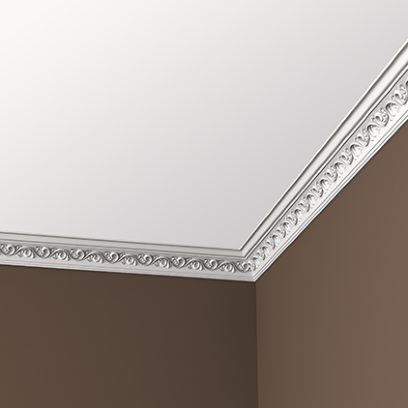 потолочный плинтус с орнаментом 1.50.189 в Казани