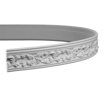 потолочный плинтус с орнаментом 1.50.189 гибкий в Казани