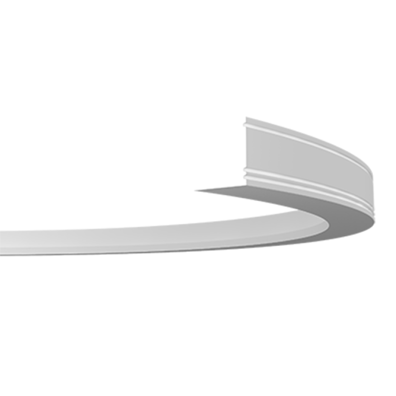 Гибкий потолочный плинтус 1.50.226F в Казани