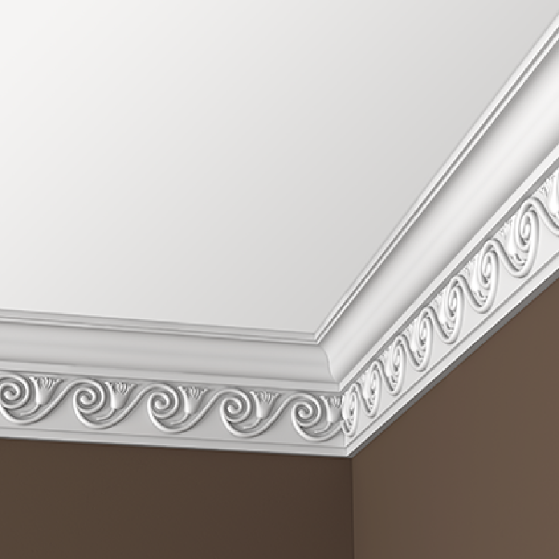 потолочный плинтус с орнаментом Гибкий 1.50.250F в Казани
