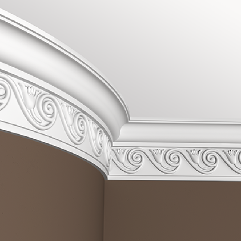 потолочный плинтус с орнаментом Гибкий 1.50.250F в Казани
