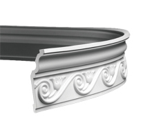 потолочный плинтус с орнаментом Гибкий 1.50.250F в Казани