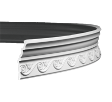 потолочный плинтус с орнаментом Гибкий 1.50.253F в Казани