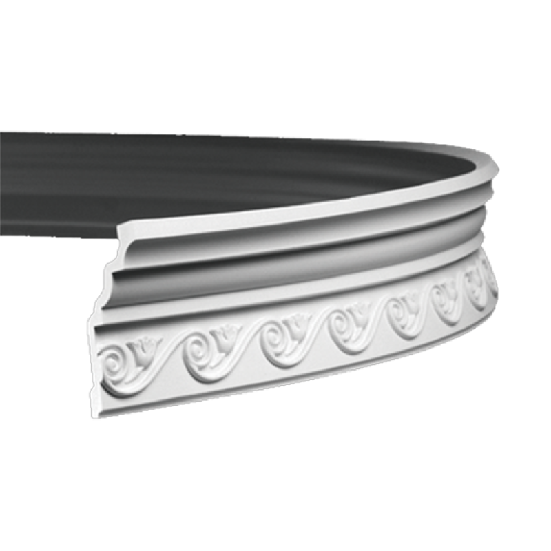 потолочный плинтус с орнаментом Гибкий 1.50.253F в Казани