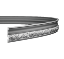 потолочный плинтус с орнаментом Гибкий 1.50.259F в Казани