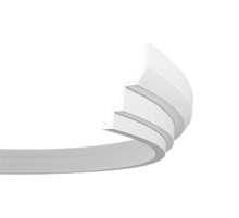 Гибкий потолочный плинтус 1.50.260F в Казани