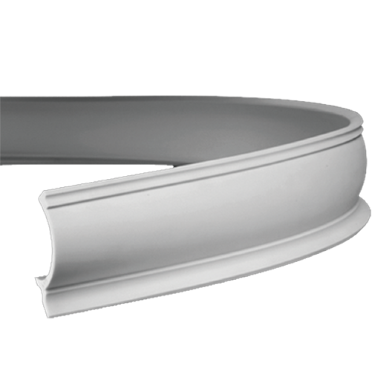 Плинтус потолочный без орнамента Гибкий 1.50.261F в Казани