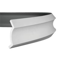 Плинтус потолочный без орнамента Гибкий 1.50.264F в Казани