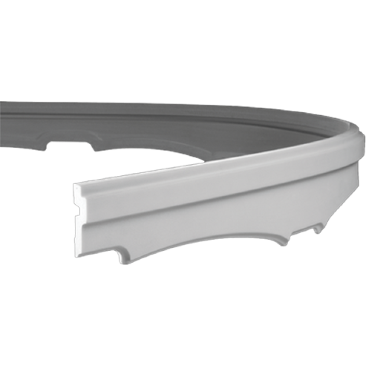 Плинтус потолочный без орнамента Гибкий 1.50.265F в Казани