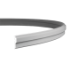 Плинтус потолочный без орнамента Гибкий 1.50.266F в Казани
