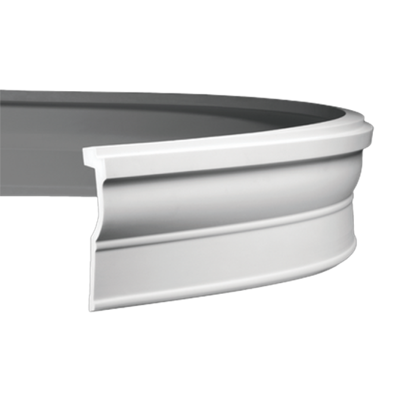 Плинтус потолочный без орнамента Гибкий 1.50.270F в Казани