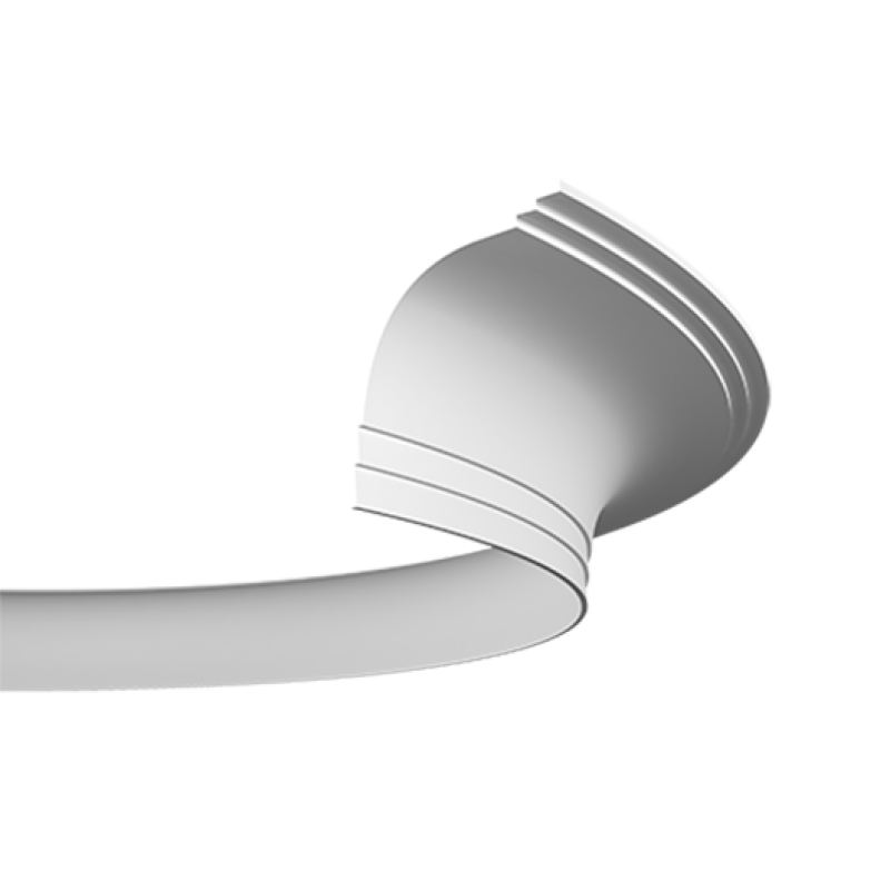 Гибкий потолочный плинтус 1.50.271F в Казани