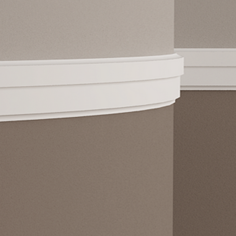 Молдинг без орнамента Гибкий 1.51.342F в Казани