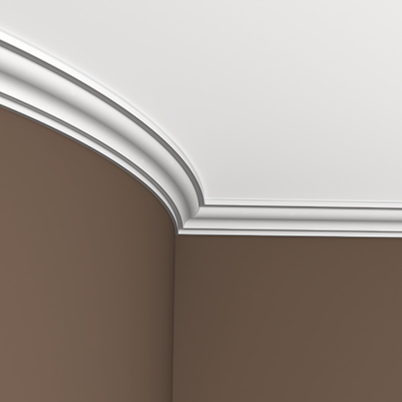 Плинтус потолочный без орнамента 1.50.103 в Казани