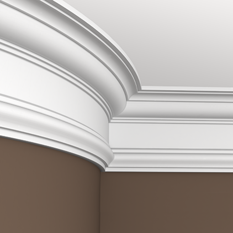 Плинтус потолочный без орнамента 1.50.132 в Казани