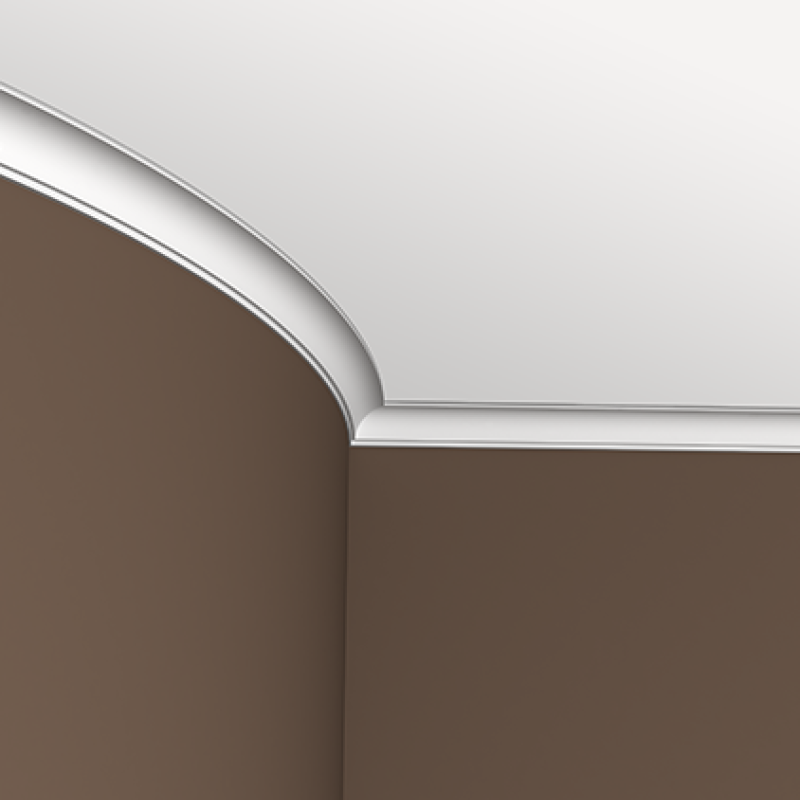 Плинтус потолочный без орнамента 1.50.157 в Казани