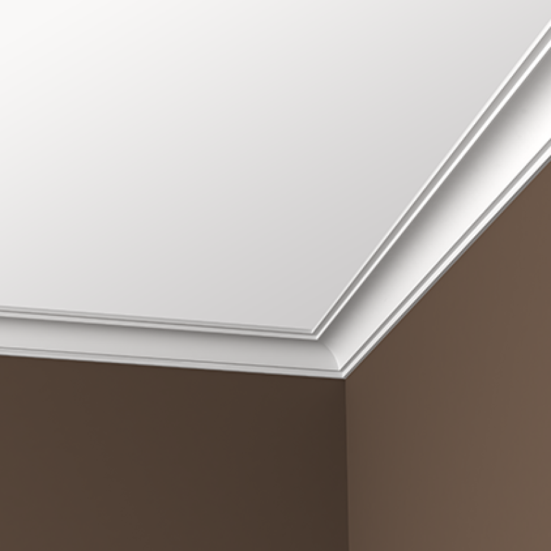 Плинтус потолочный без орнамента 1.50.160 в Казани