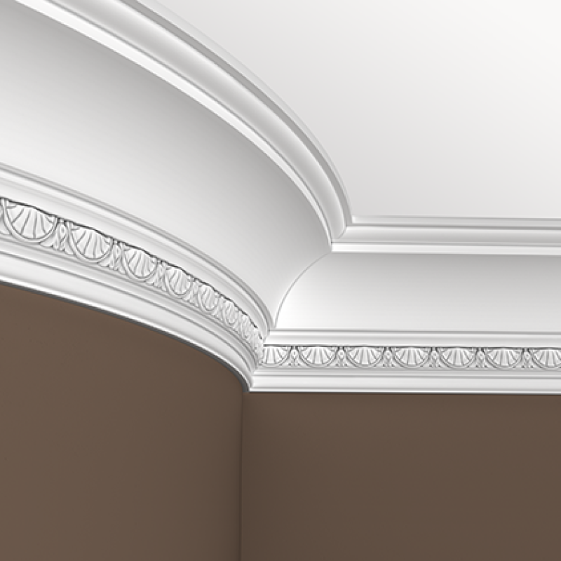 потолочный плинтус с орнаментом Гибкий 1.50.256F в Казани