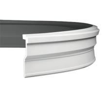 Плинтус потолочный без орнамента Гибкий 1.50.269F в Казани