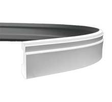 Напольный гибкий плинтус 1.53.101 в Казани