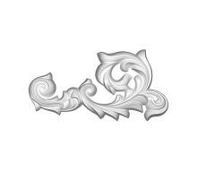 Орнамент декоративный из полиуретана 1.60.023 в Казани